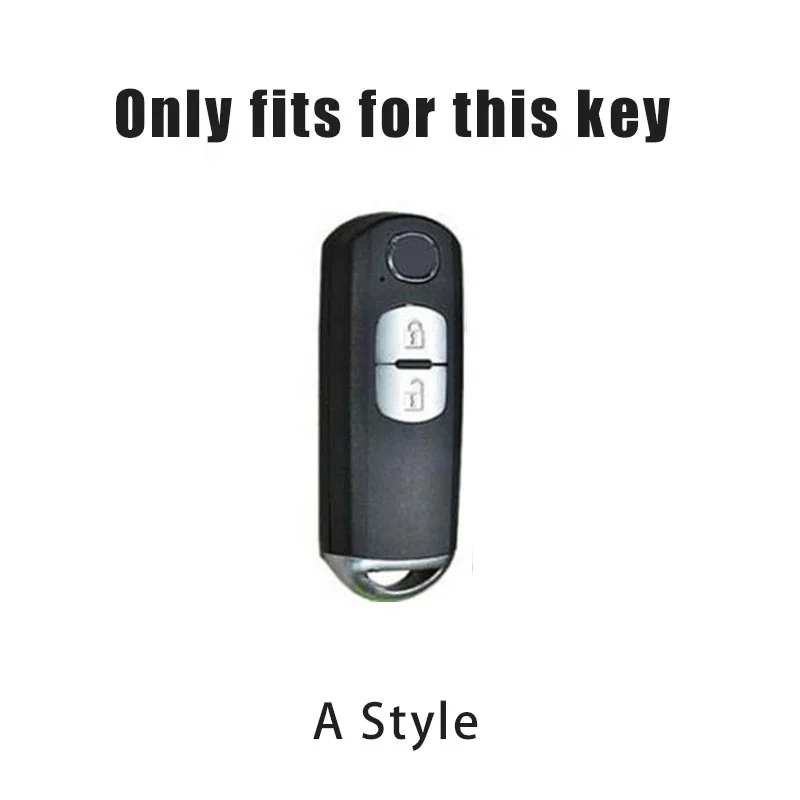 Aluminum Alloy Car Key Cover Holder Protection For Mazda 2 3 6 Axela Atenza CX5 CX7 CX9 MX5 Smart Accessories Protect Case Shell