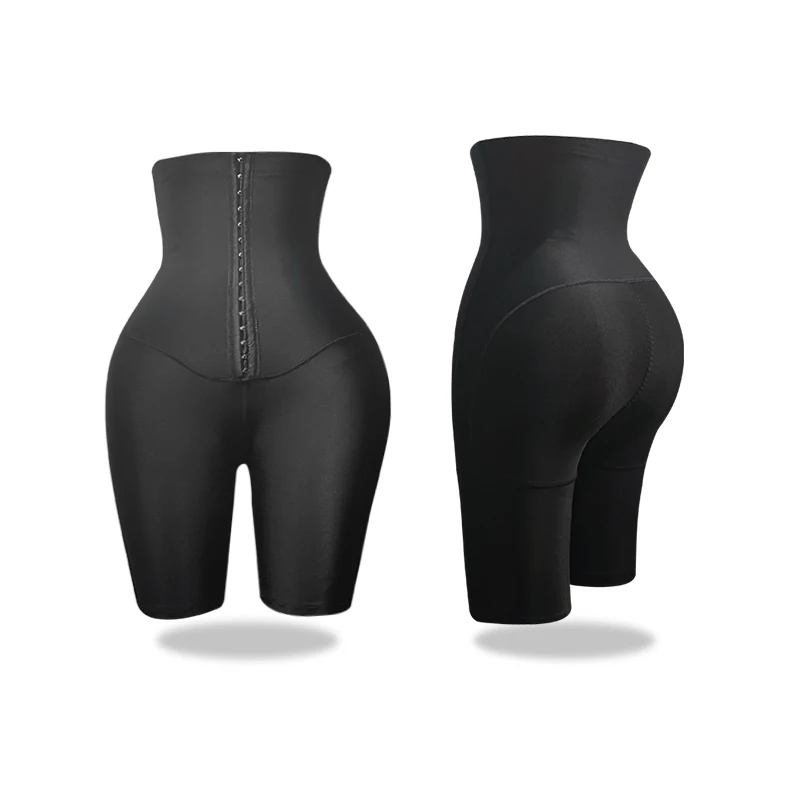 Регулируемые Крючки после операции в стиле «хип-Body Shaper Комплект высокие впустую которая контролирует живот бесшовные колумбийский Фаха