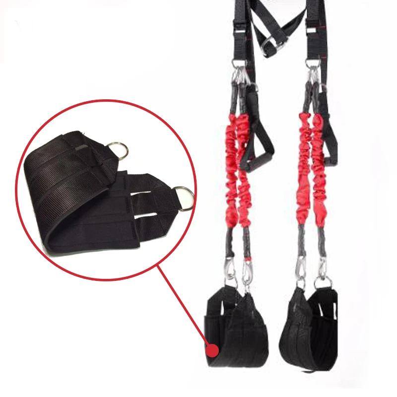 Adjustable Home Gym Trainer Exercise Sling Straps Fitness Suspension Trainer