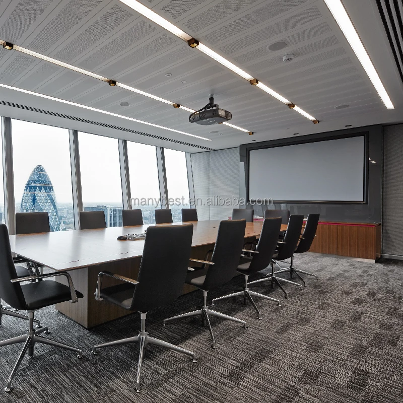 Clip In Aluminium Aux Tiles Aluminum Sheets Board Garage Ceiling Interior decoration Baffle Ceilings