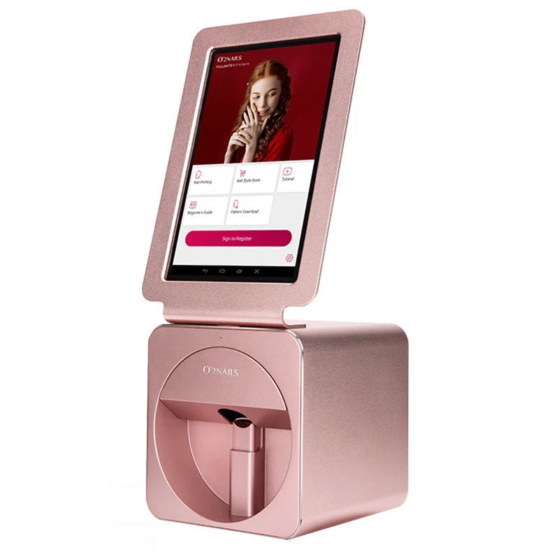 Sales New Fashionable portable 3d digital mini smart nails printer device personal nail design nail art  machine
