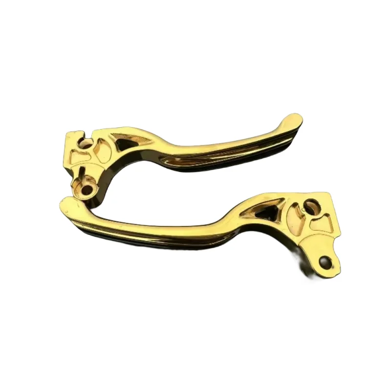 custom CNC Gr5 colorful Titanium motorcycle clutch brake lever parts