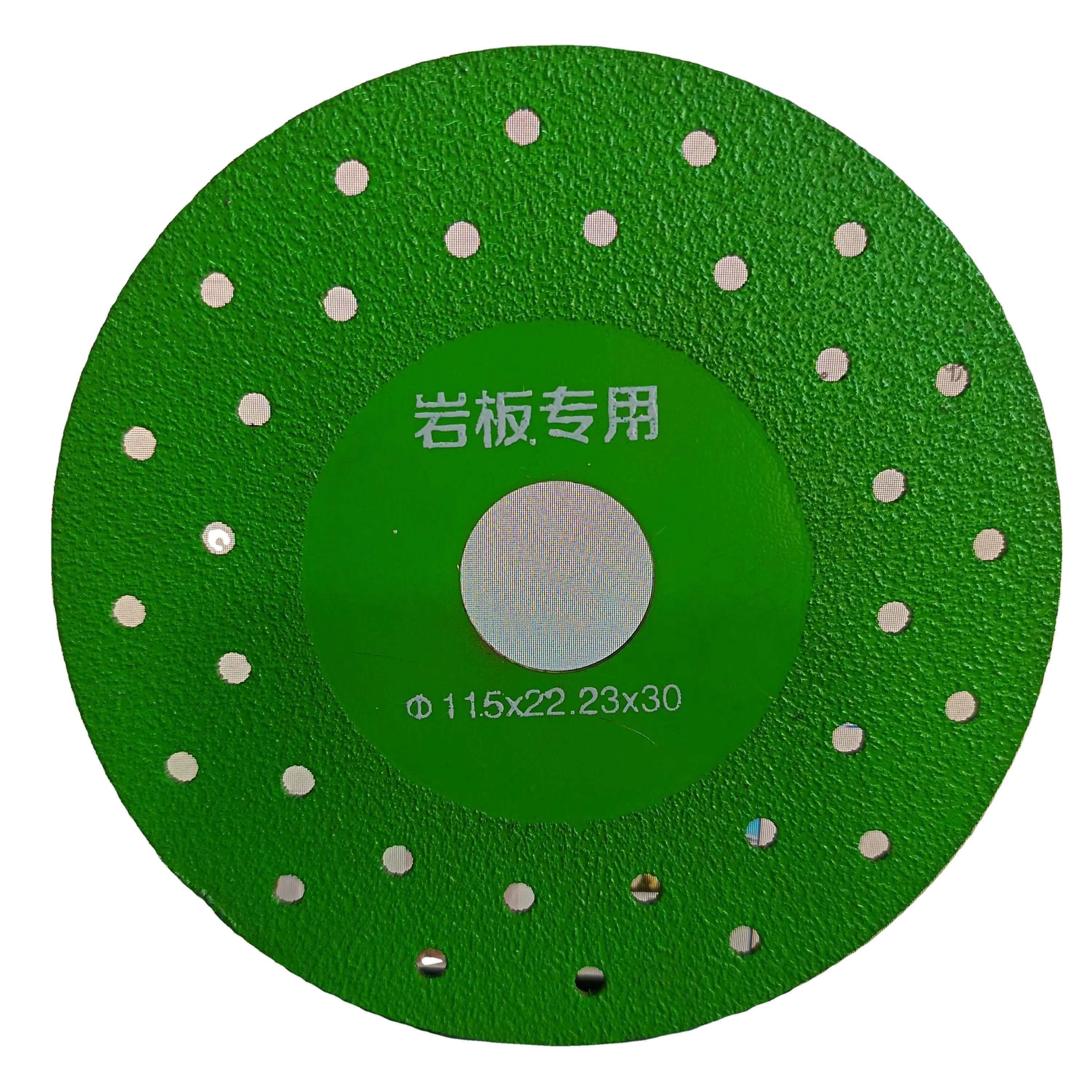 4.5 Inch Porous Brazed Diamond Saw Blade Cutting Disc for Cutting and Grinding Tiles Granite Marble Ceramics Stone Cutting Blade