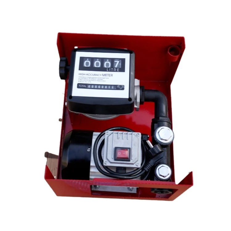 High quality and durable car portable fuel dispenser set refueling pump assembly 220V-550W