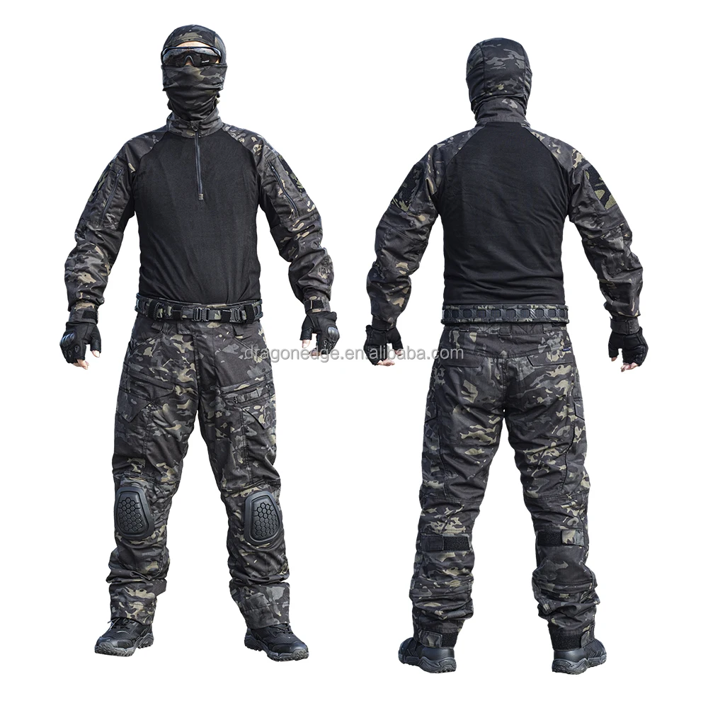 SPARK TAC G4 Combat  camouflage uniforms  waterproof  rip-stop stretch fabric combat tactical uniform