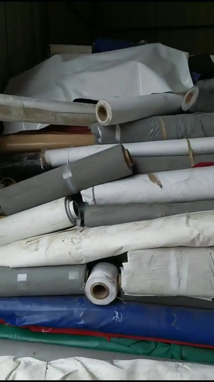 Hot Selling Off Grade PVC Tarpaulin Fabric, PVC Coated Fabric Stock Lot