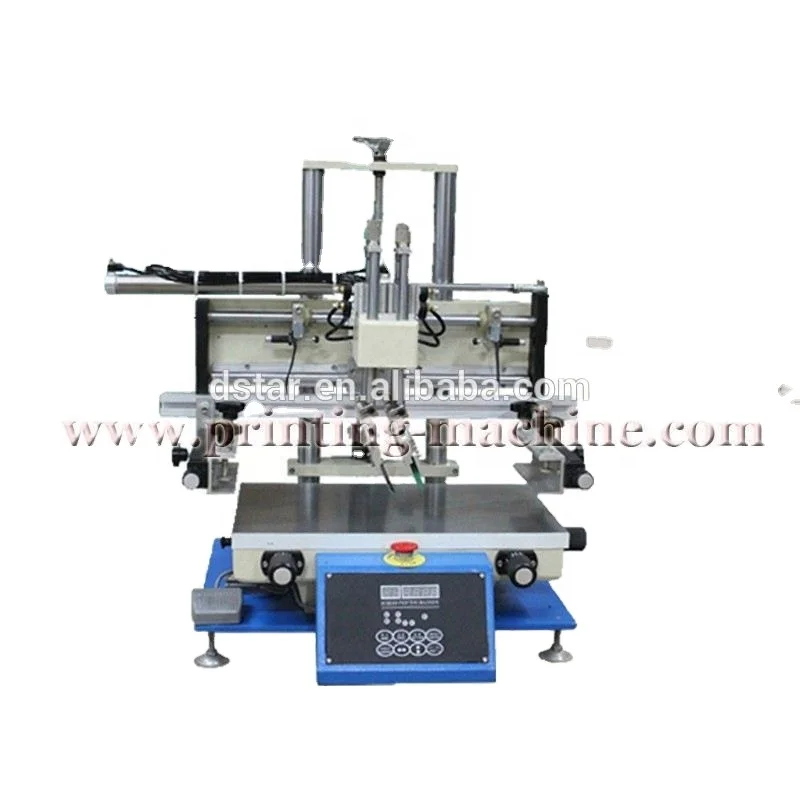 DX-3050D desktop pneumatic drive semi automatic silkscreen printing machine