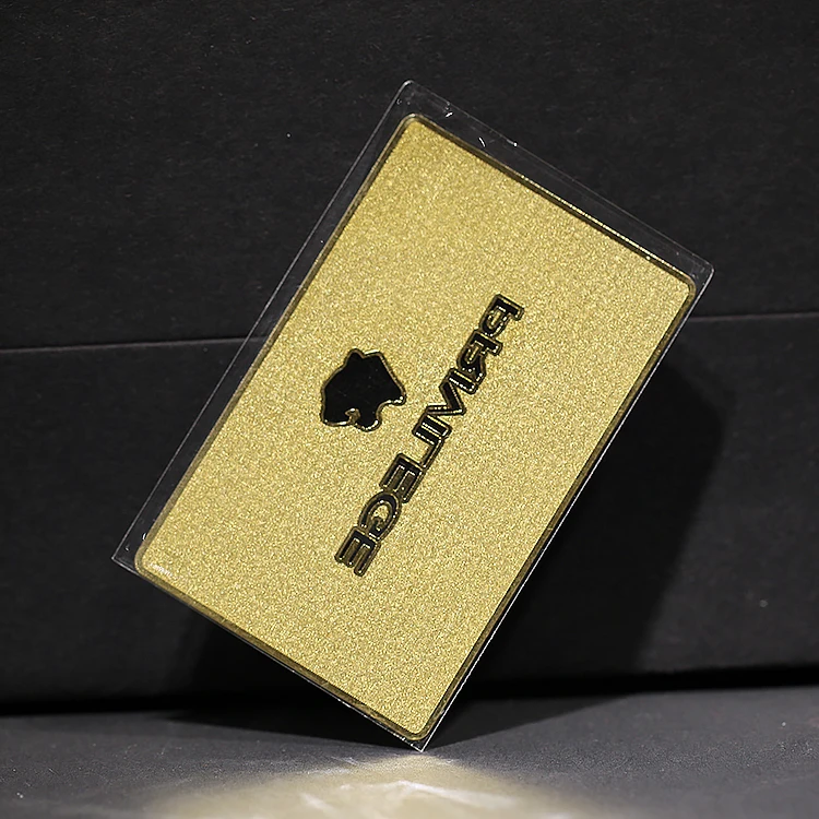 Custom Private Printing Metal Magnetic Stripe Card Metal Business Cards Sublimation Metal Luxury Aluminum Business Card