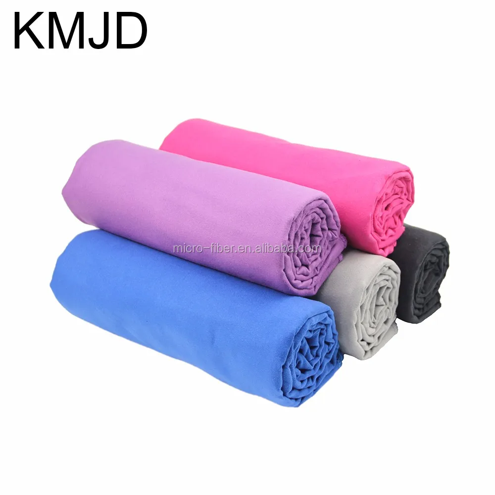 Quick dry compact Microfiber suede bath towel for spa beach pool