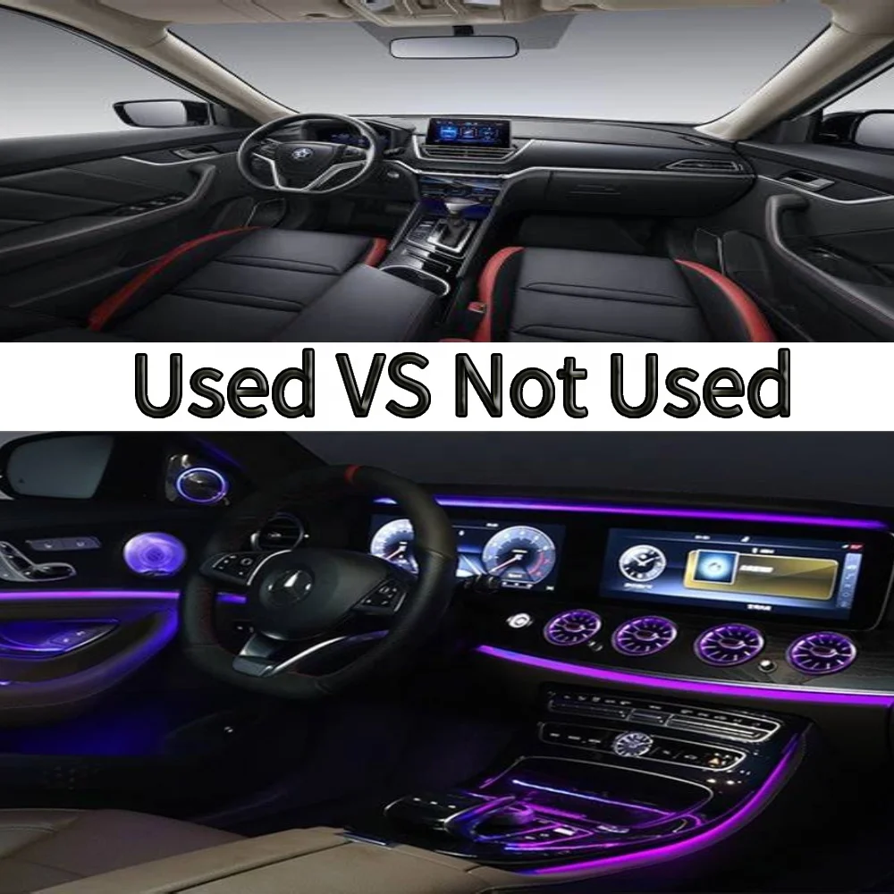 10.5-14.4V Flex Car LED Strip Light IP68 Waterproof Car Interior LED Strip Styling Decorative Ambient LED Strip Underglow Light