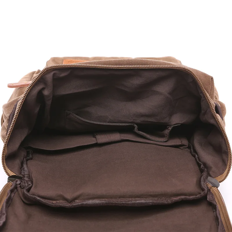 Large capacity Canvas Bag Canvas Backpack For Student Canvas Laptop Bag