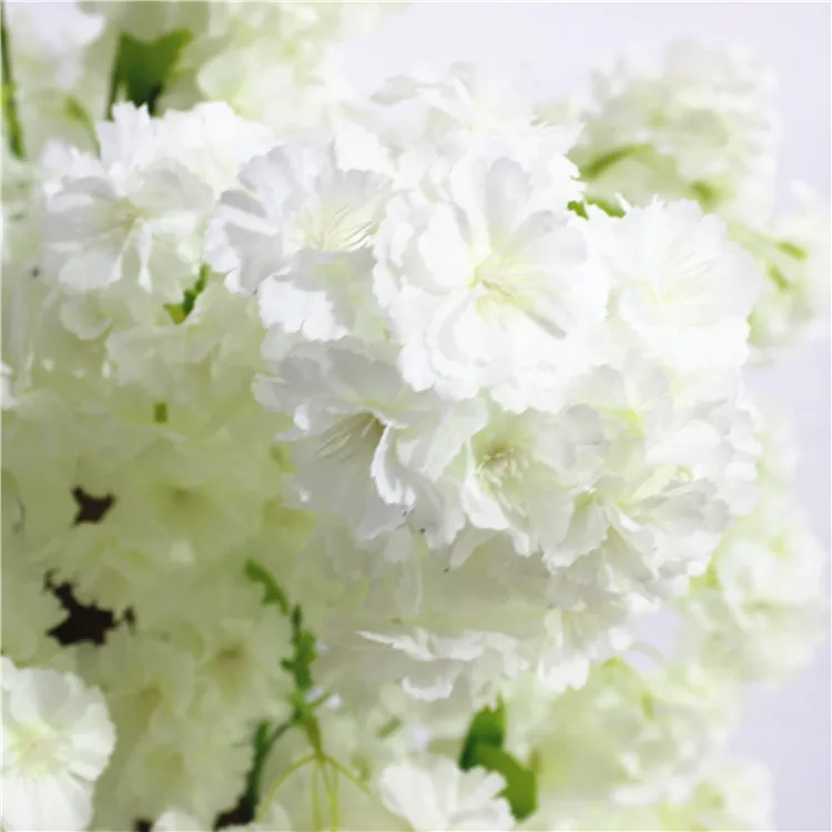 
White Artificial Wedding Flower Cherry blossom Tree For Wedding Centerpiece Decor 