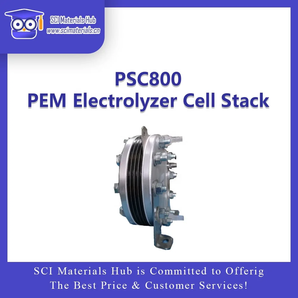 PEM Electrolyzer Cell Stack / H2 Production 60ml/min - 2L/min / H2 Purity 99.999% /Lab usage