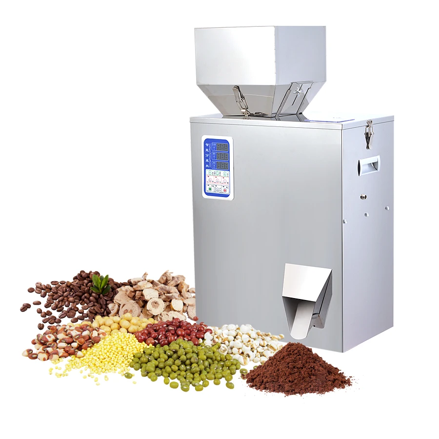Automatic quantitative granules of nuts melons seeds rice sealing and filling machine