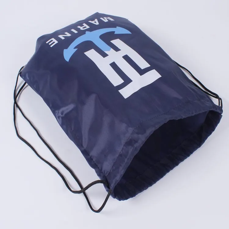 Cheap Price Polyester Cinch Pack Bag Custom Wholesale Gym Sport Drawstring Backpack Bags
