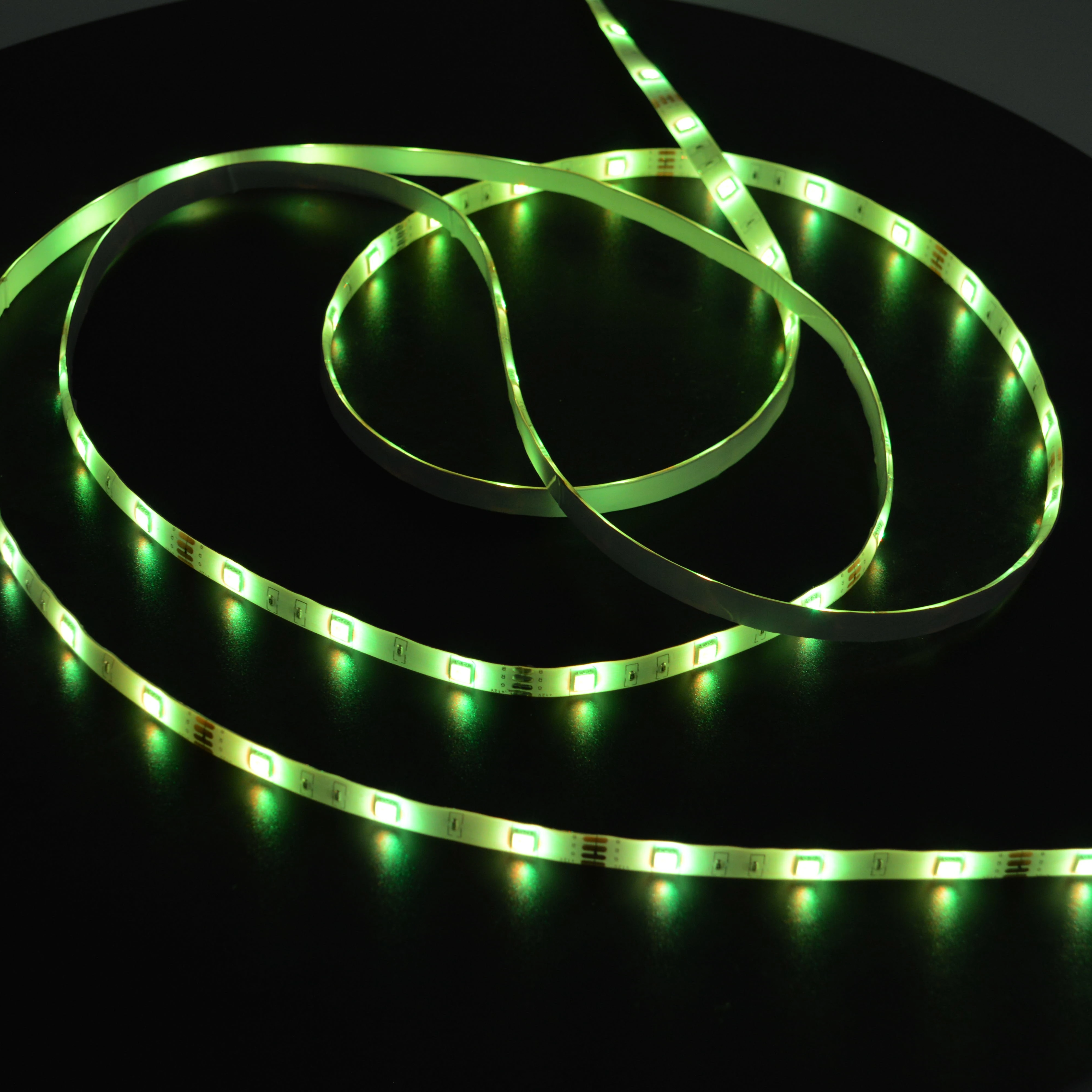 Room LED Strip Lights OEM Luces Remote Control Tira Luces RGB Led Copper Bluetooth APP Remote for Bar 5m DC 12V Led Ws2801 30000