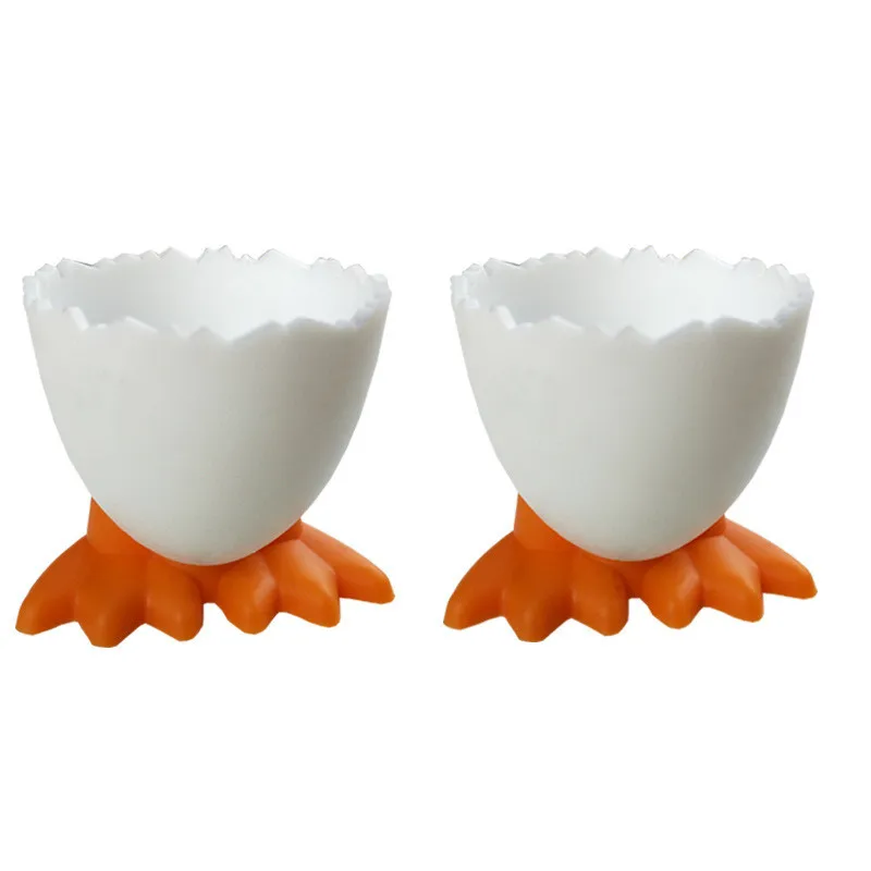Egg Holder Creative Cute Egg Cup Holder Egg Opener Separator Kitchen Tools