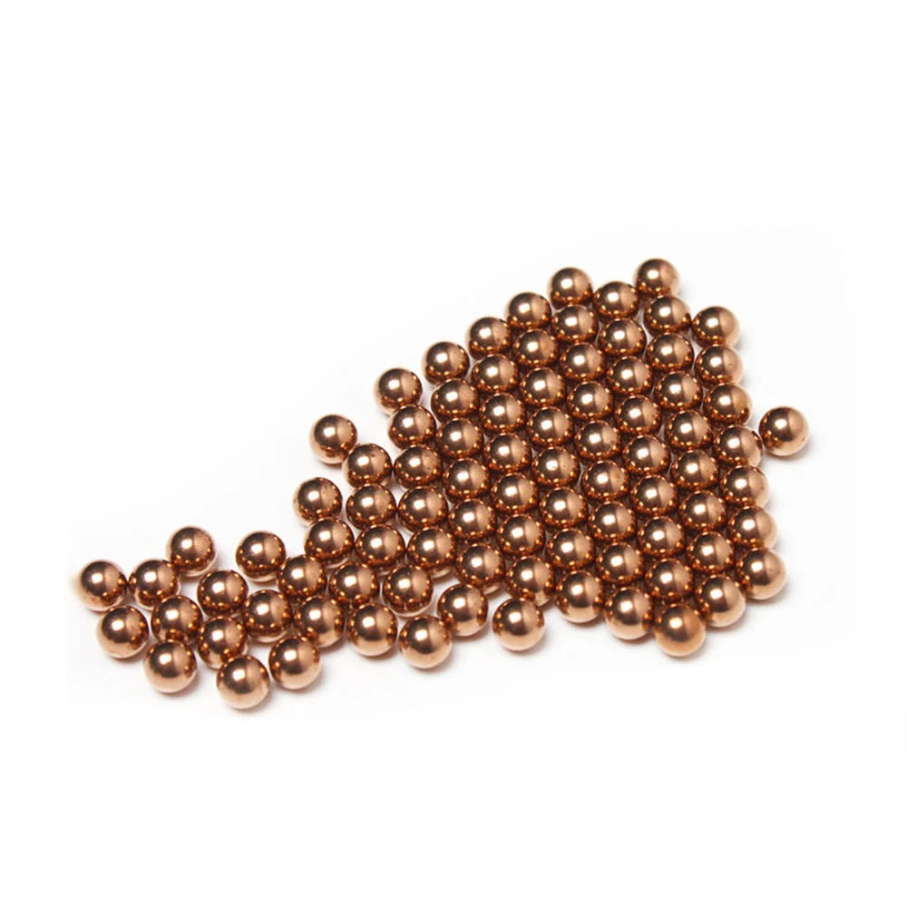 H62 WITH HOLE Bearing Steel Ball 5.556mm Pure Copper Balls