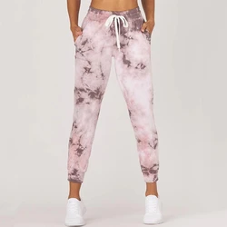 Custom printed pants brand jogger linear tie dye classic rise wtih pocket ultra-plush fabricbone tie dye sweatpants