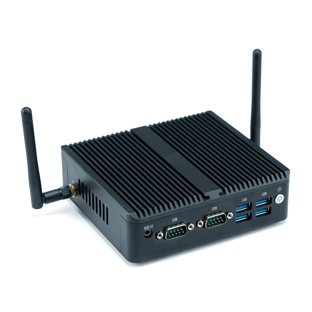 dual lan dual com industrial cheap mini computer intel J4125 cpu RAM 8g hard drives 128g win10 gaming desktop computer mini pcs