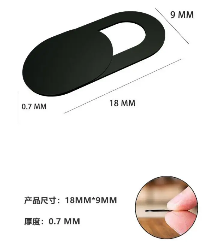 Ultra-Thin Laptop Web Camera Cover Web Blocker, Mobile Privacy and Security Webcam Cover
