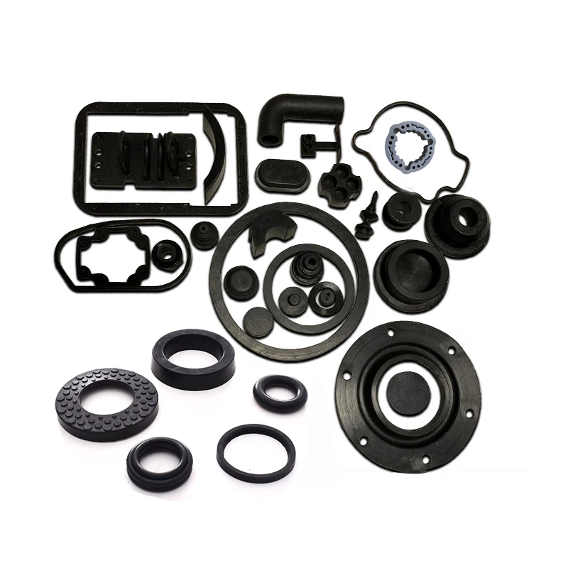 Custom Molded Rubber Parts rubber gasket sealed parts , Silicone Rubber Gasket Seals