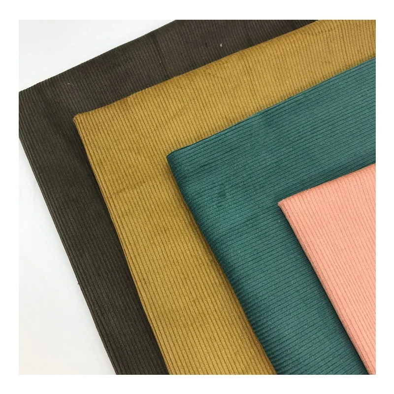 Cream Yellow Hacci Waffle Brushed Clothing Shirts Polo Fabric Man for Women Cotton Customize Gsm Technics Style Pattern Touch