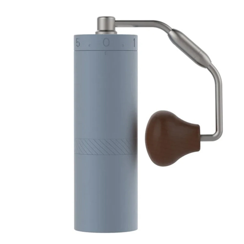 Coffee Gifts Stainless Steel Portable Conical High-Class Wooden Handle Grinder Manual Mill Coffee Grinder