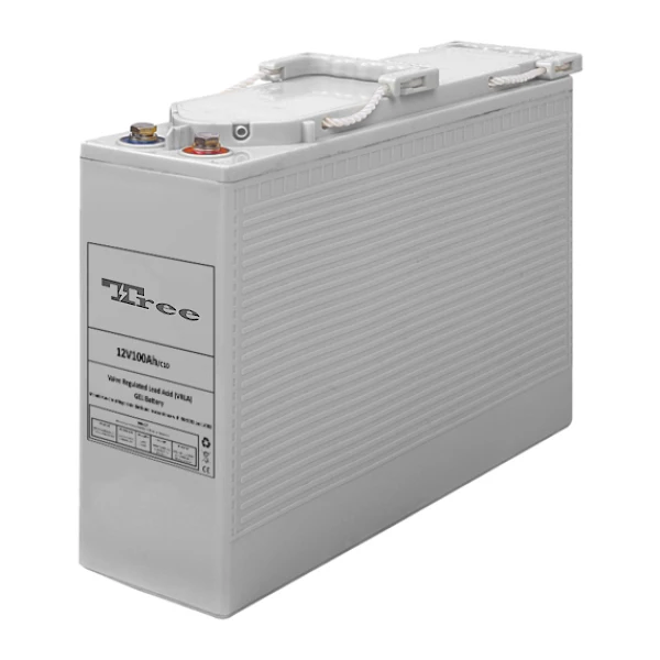 Front terminal lead acid batteries 100ah 105ah 120ah 12v home energy storage solar battery bateria panel solar gel battery