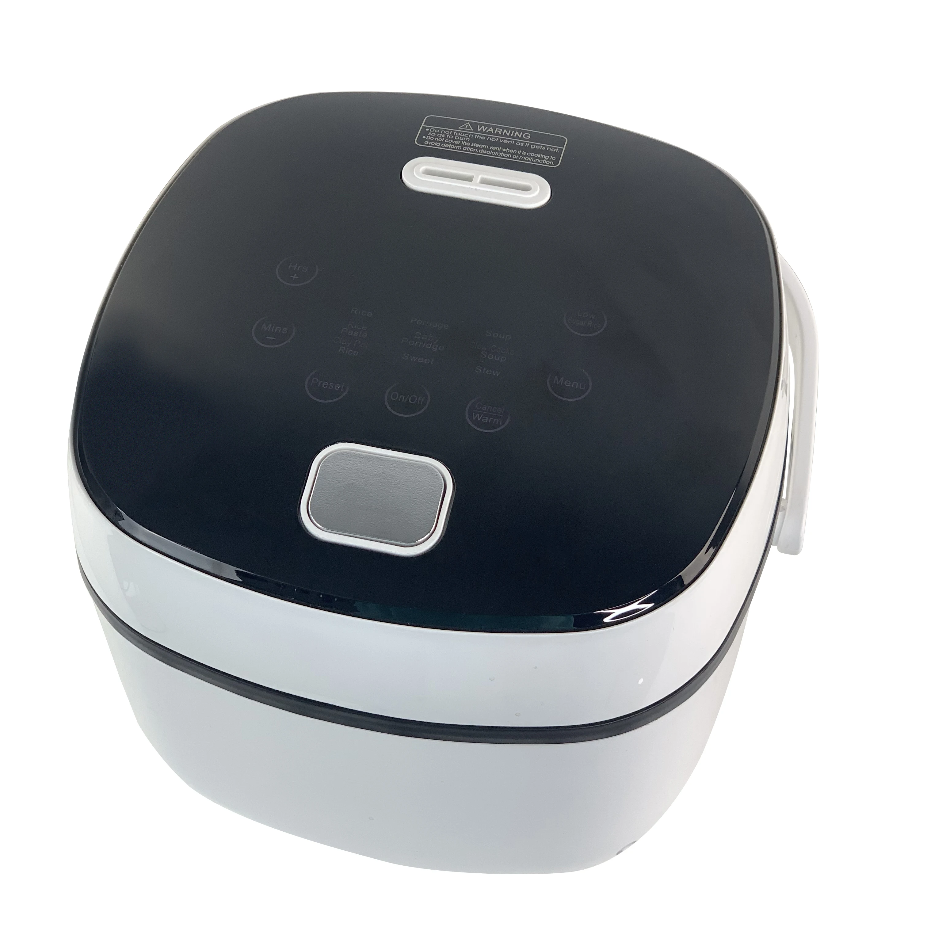 Mini Low Sugar Smart Rice Cooker Touch Screen Control Panel Steamer With Keep Warm Function