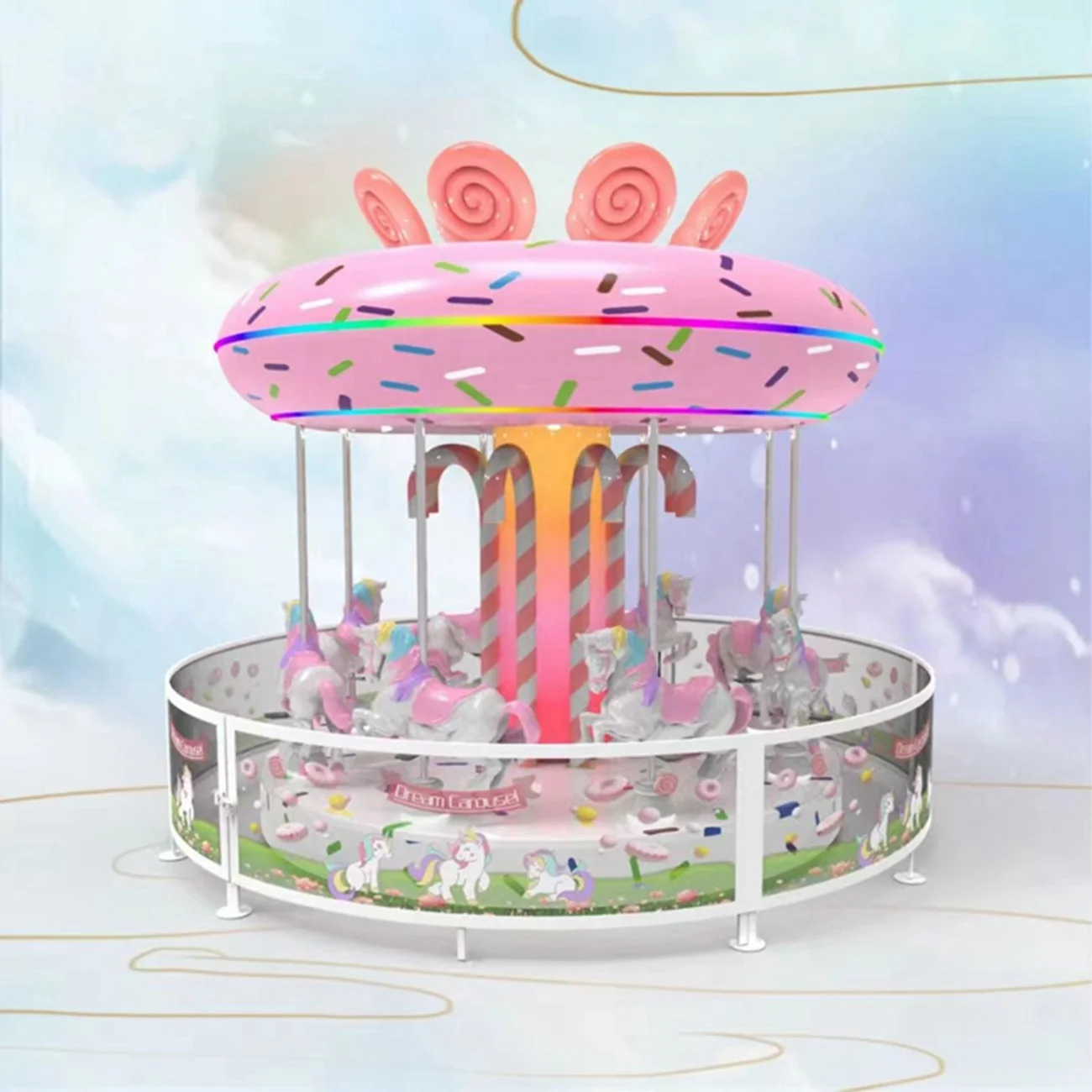 Small Carousel  8 Seat for Sale Kids Carousel