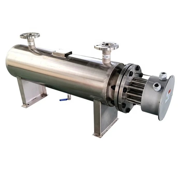 Flanged Fluid Pipeline Heater Circulation Process Heater