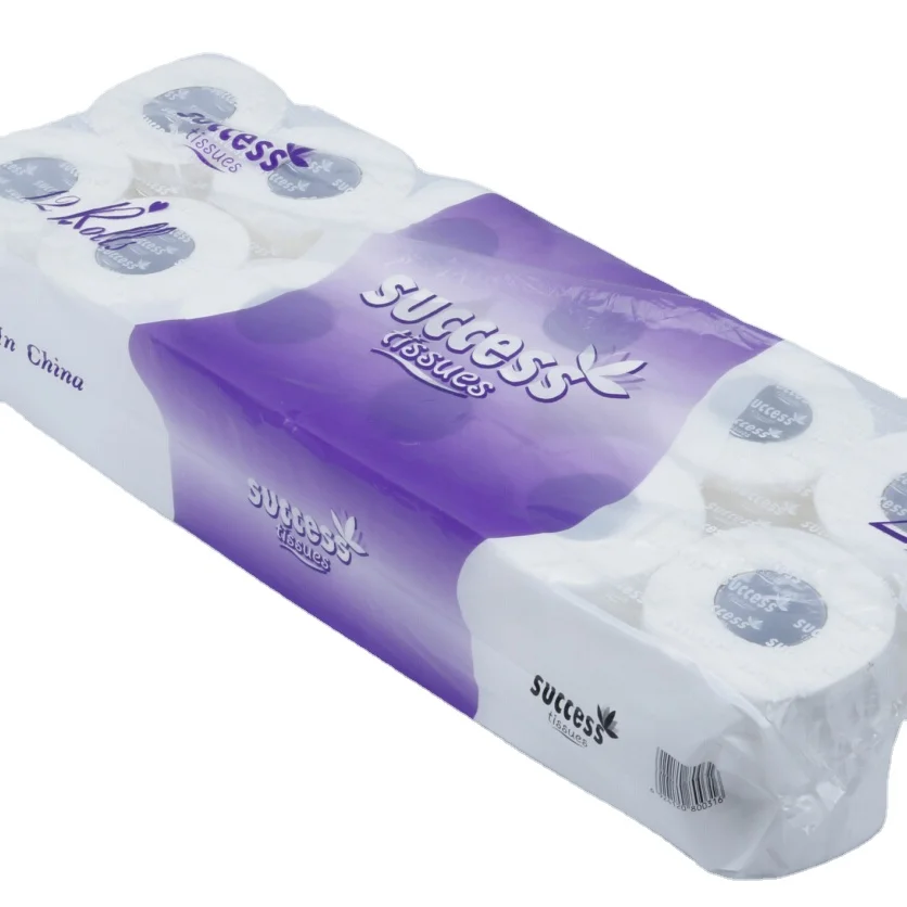 Disposable Toilet Paper OEM Manufacturer Recycled Pulp 1/2/3 Ply Toilet Tissue,toilet Tissue 50-200 G 30000 White