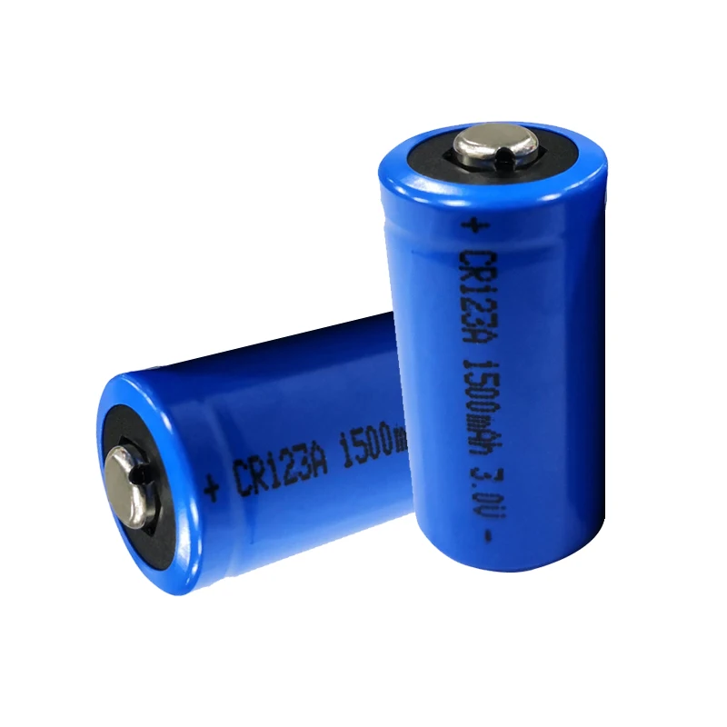 CR123A 3V1000mAh Li-MnO2 primary battery long life & low self-discharge lithium manganese cr123a 3v battery customize available