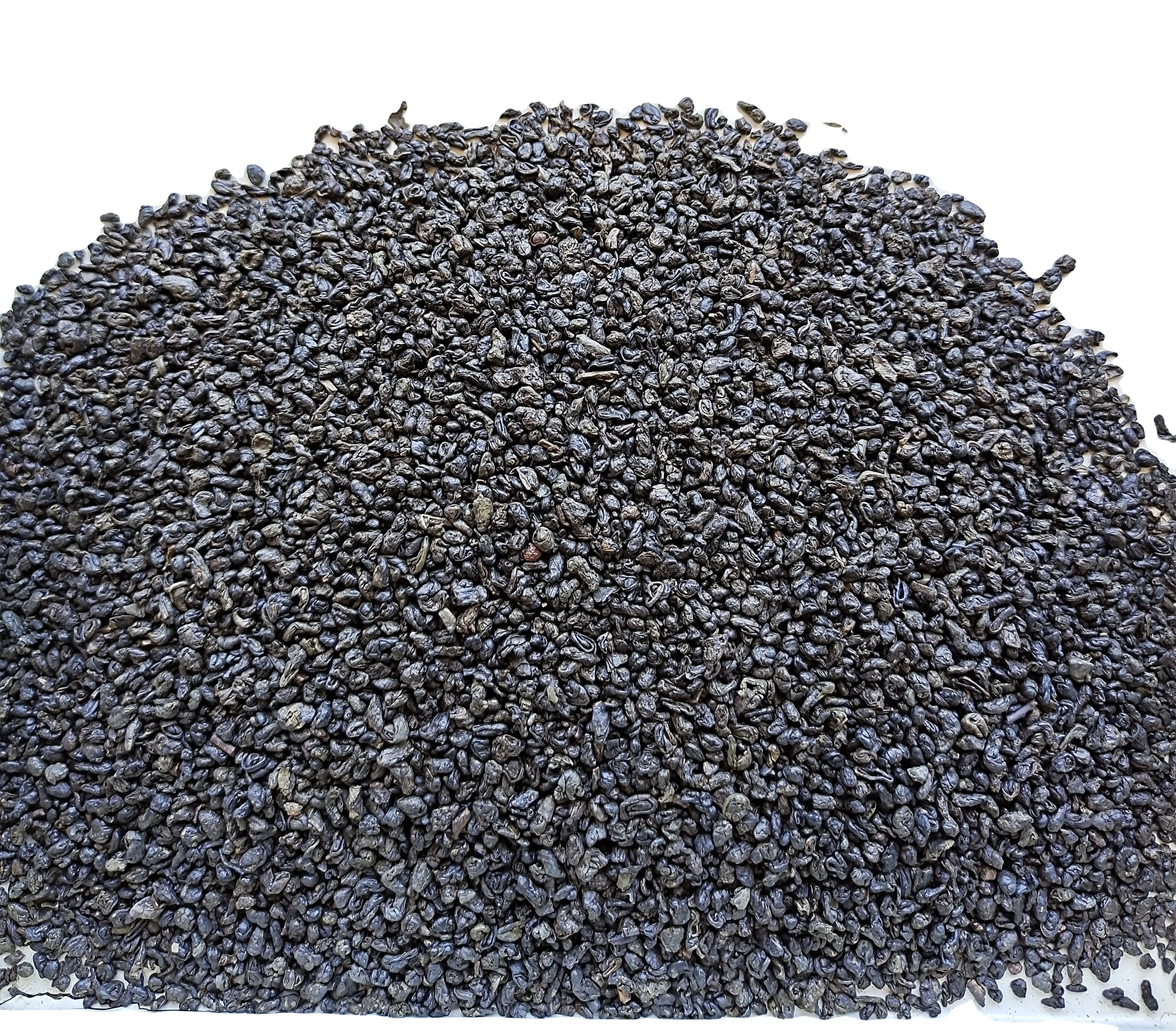 Китайский зеленый чай gunpowder Экстра плавник 3505 по заводской