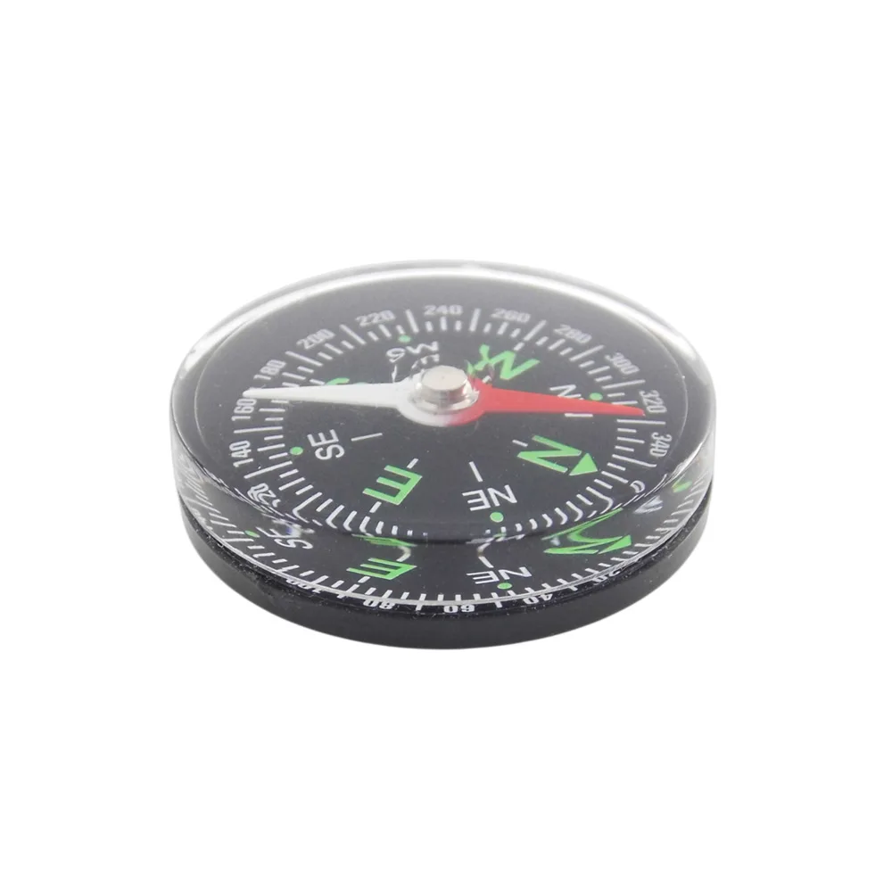 35mm Mini Plastic Compass With Oil Injection And Environmentally Friendly Pointer Type For Outdoor Gifts