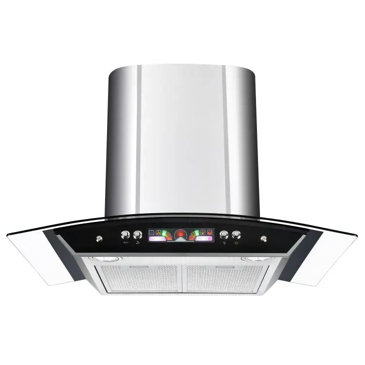 Chinese Kitchen Exhaust Recirculating Cooker Hood Price Hood White Kitchen Appliance Chimney Hood