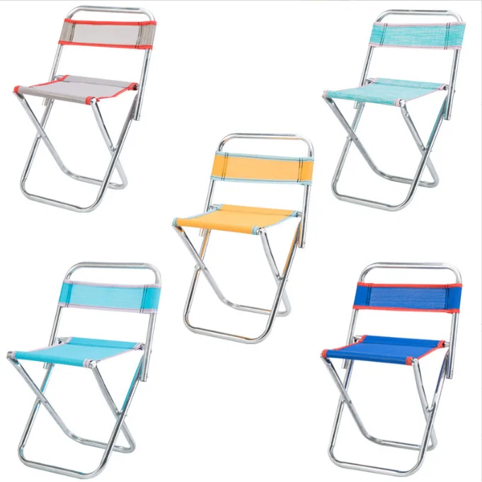 Wholesale Outdoor Chair Mini Portable Lightweight Folding Fishing Seat Stool For Camping