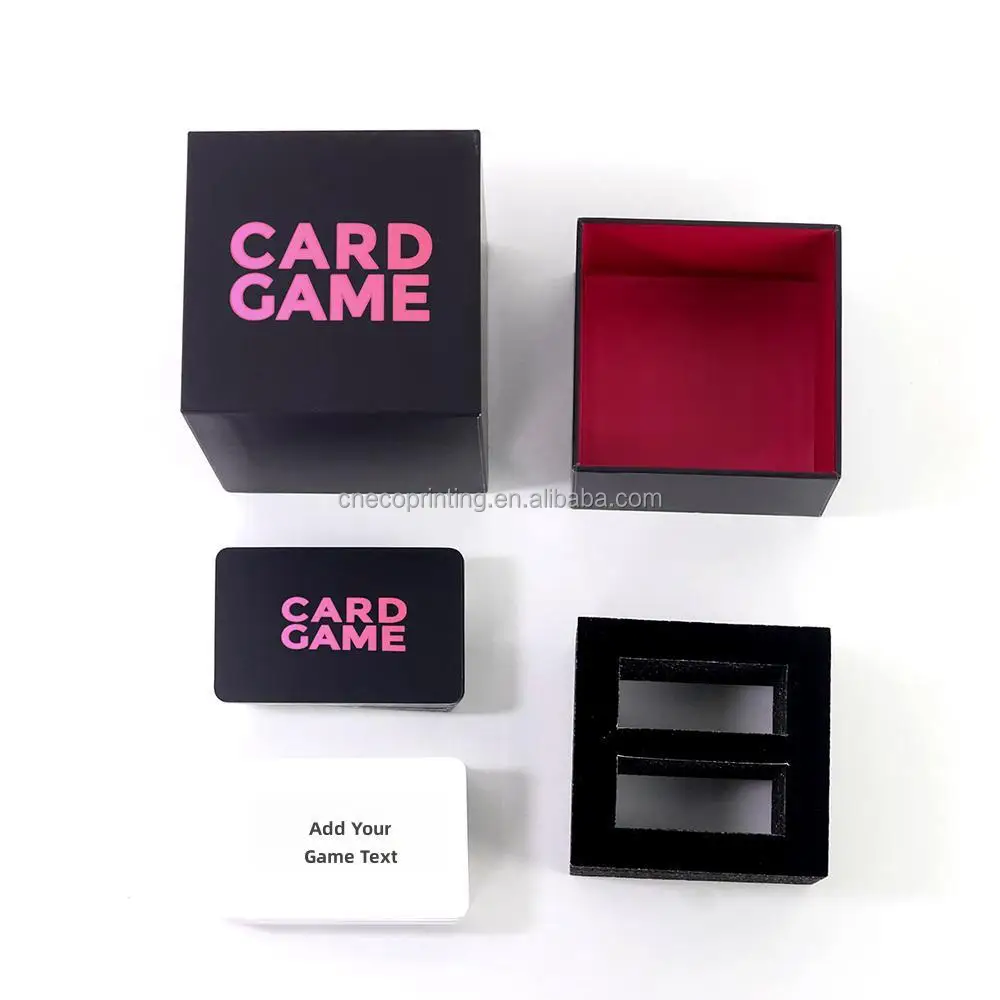 Custom Printing Bachelorette Party Drinking Card Game Sets for Fun Game Nights with Dice & Sand Timer