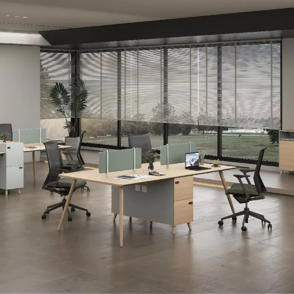 МДФ исполнительный менеджер модульный Конференц-зал офисная мебель для сотрудников Рабочий стол рабочего стола