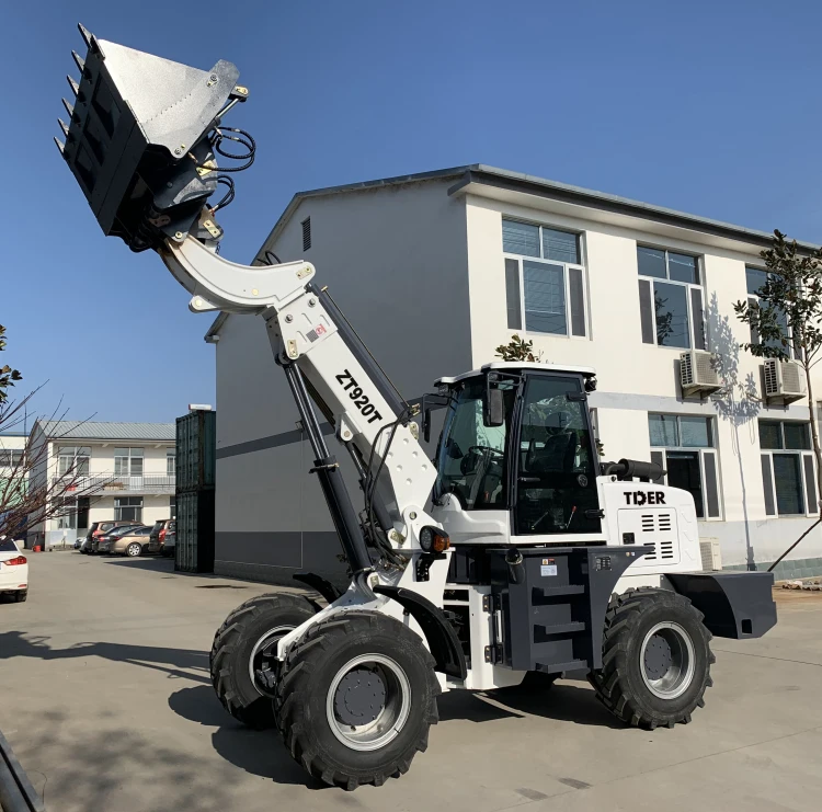 TDER Telescopic Loader Mini Latest Technology 2000 4500 7000 Lbs 1 1.5 2 Ton