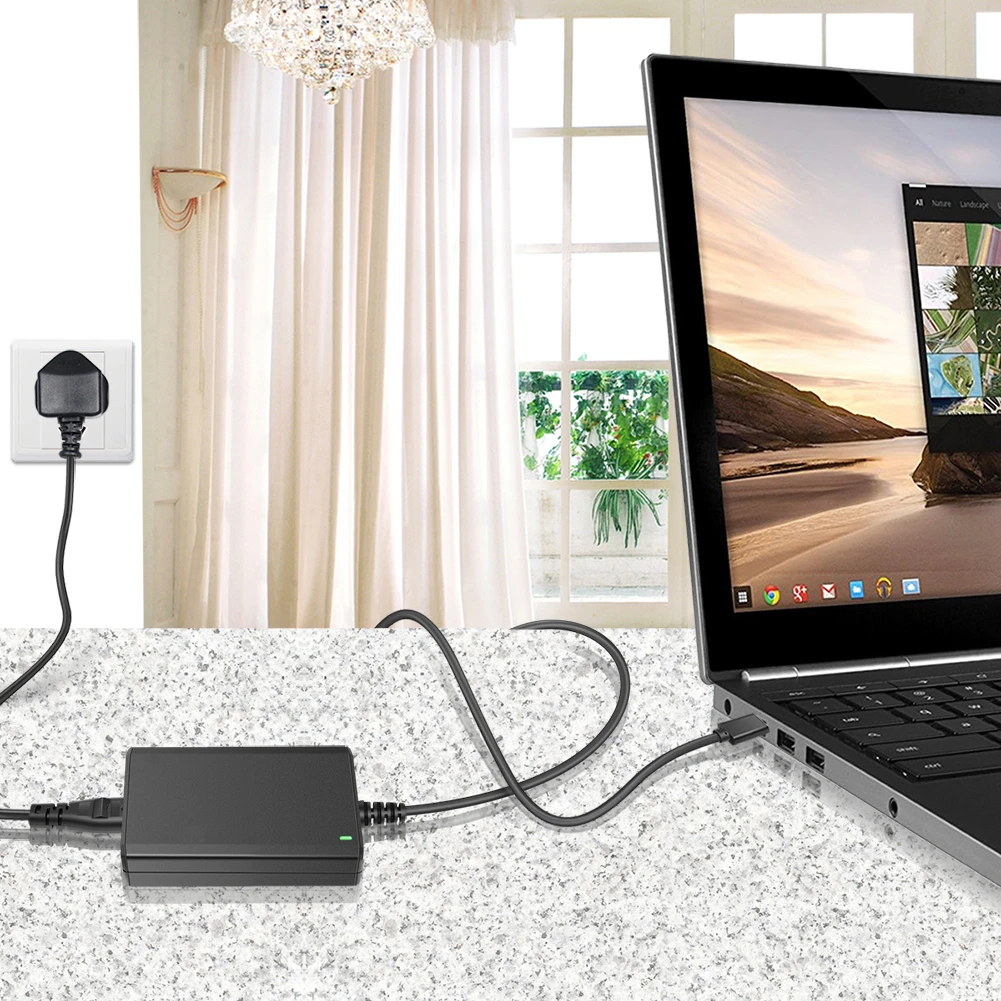 New style 45W Mini Universal Laptop Notebook Charger Power Adapter for USB-C