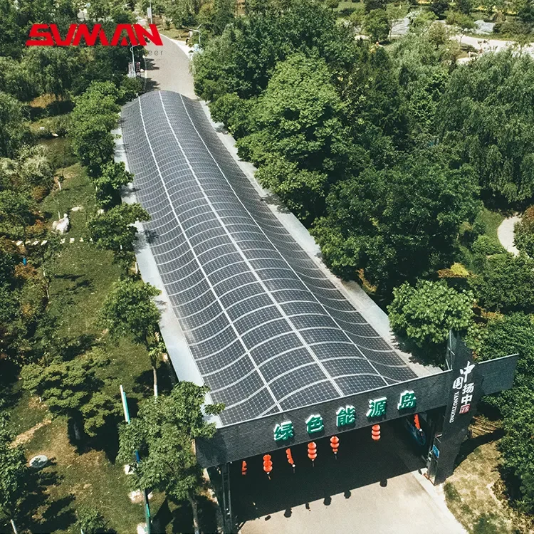 Best Price High Quality Sunman SMF520j-12X12uw Flexible Solar Panel 520W Waterproof and High Efficiency