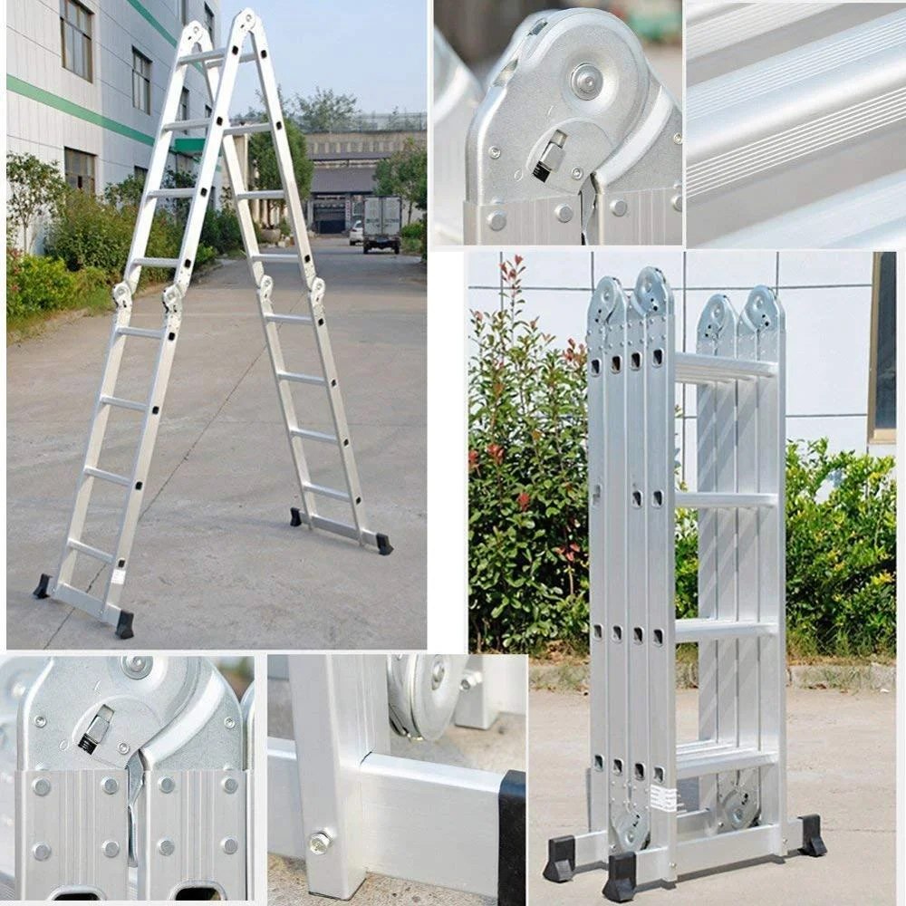  Soyoung 4*3 en 131 multi purpose ladder aluminum foldable multifunction with the capacity of