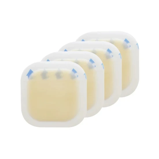 UNIMASTER Hydrocolloid Dressing 0.8mm Thick Large Hydrocolloid Bandages with Border Self-Adhesive Hydrocolloid Wound Dressing