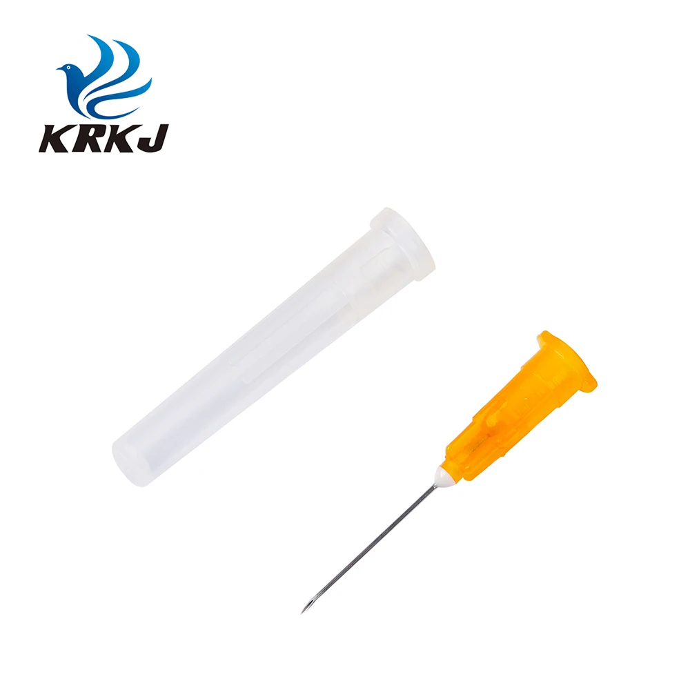 KD408 bulk wholesale disposable vet sheep syringe injection needle 21g for animals