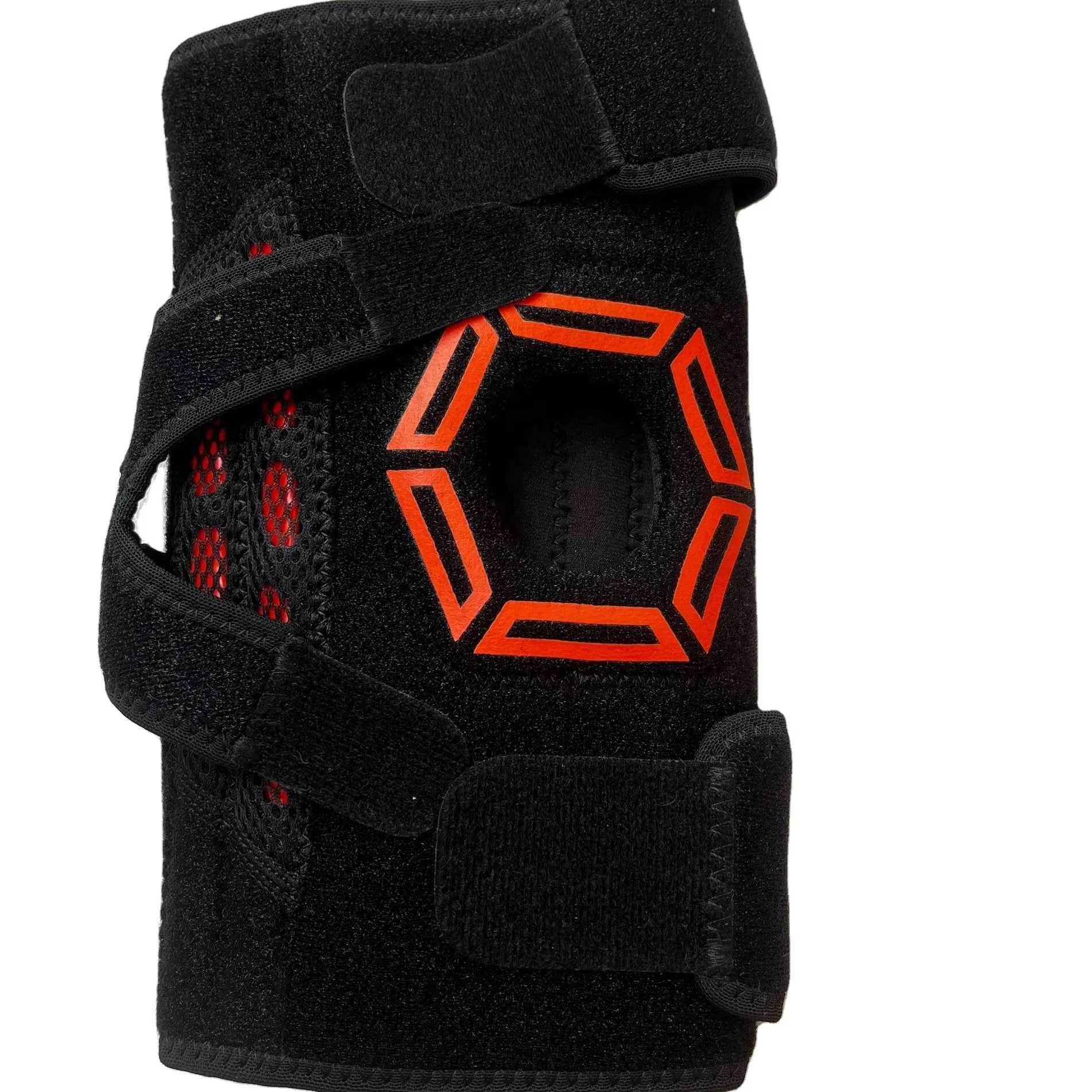 Factory New Style Knee Support Brace Compression Knee Sleeve Pad Sports Protection Knee Brace With Pads Adjustable Straps