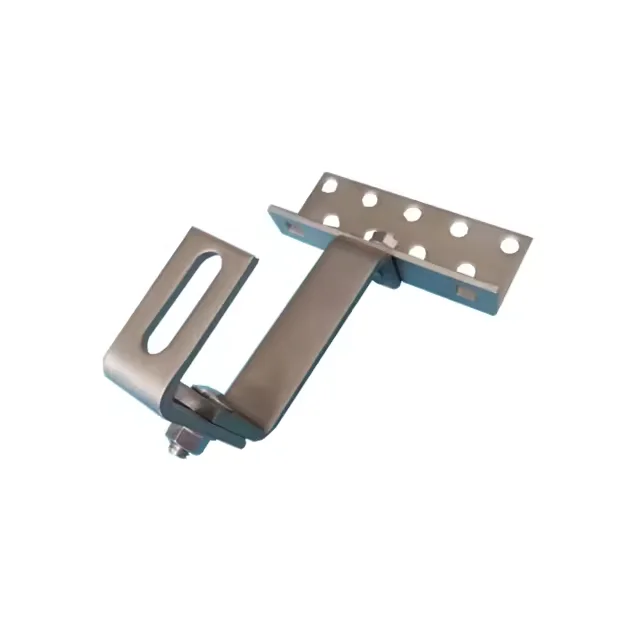 Universal Pitched Tile Roof Double adjustable Solar Mount Hook For Residence PV Mount