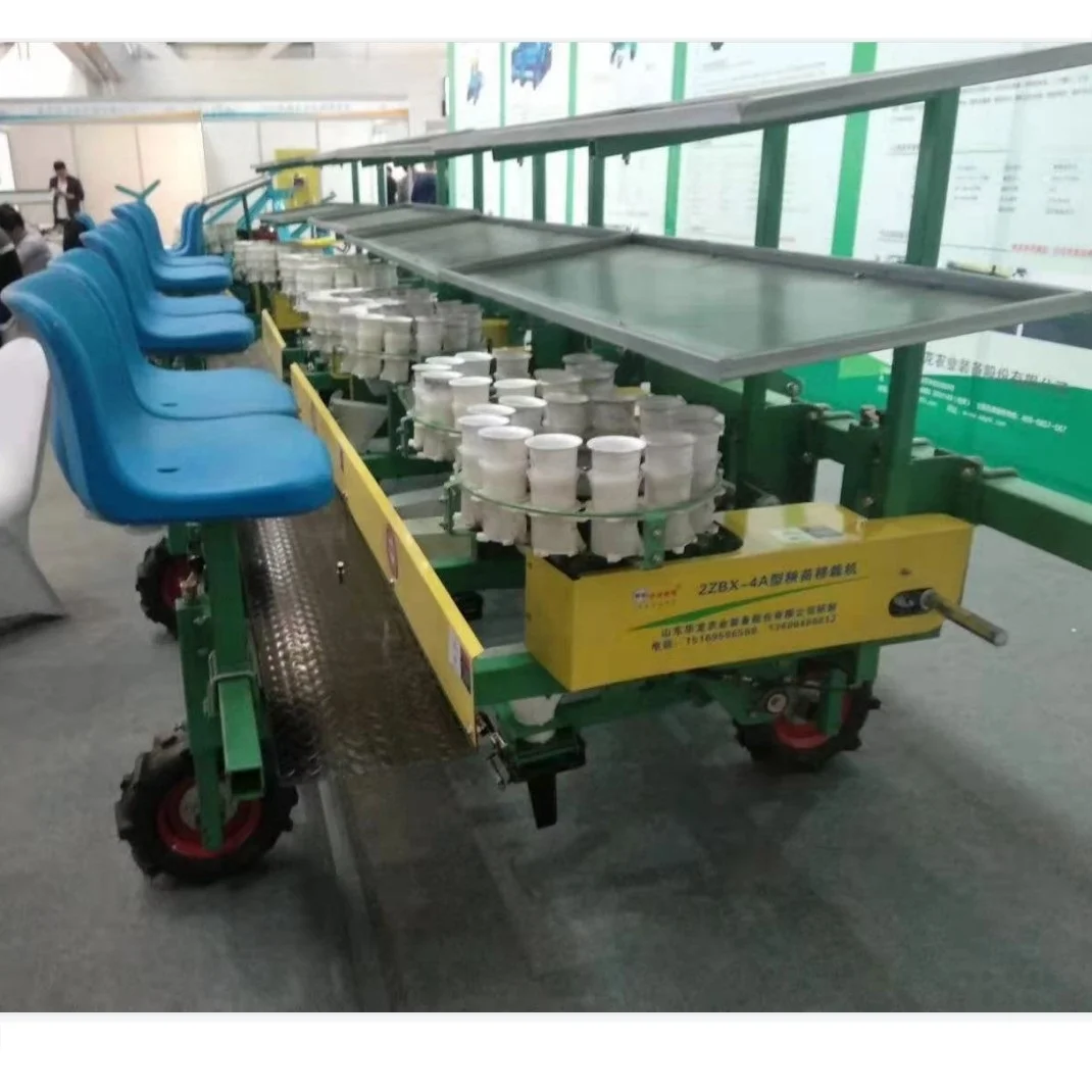 pepper transplanter 4 row watermelon tomato transplanter seedling planting machine onion transplanter