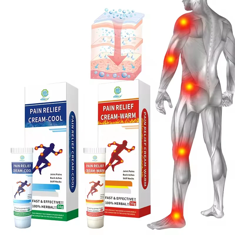 Wholesale leg and back pain relief cream menthol natural herbal skin care pain relief cream